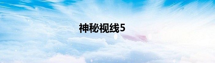 神秘视线5